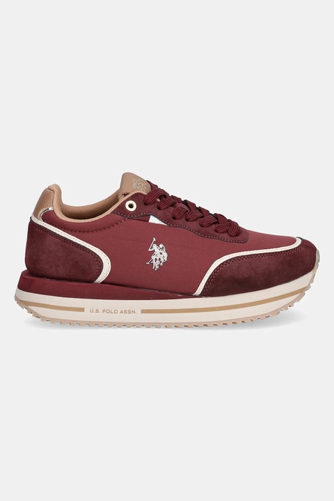 U.S. Polo Assn. sneakersy SACHA009E damskie kolor bordowy SACHA009W/ENH3 - zdjęcie produktu nr 1