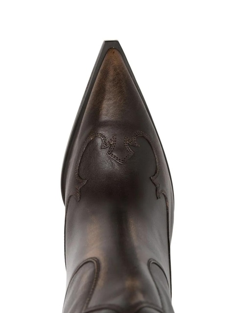 Paris Texas pointed-toe stiletto-heel boots - Brown - zdjęcie produktu nr 2