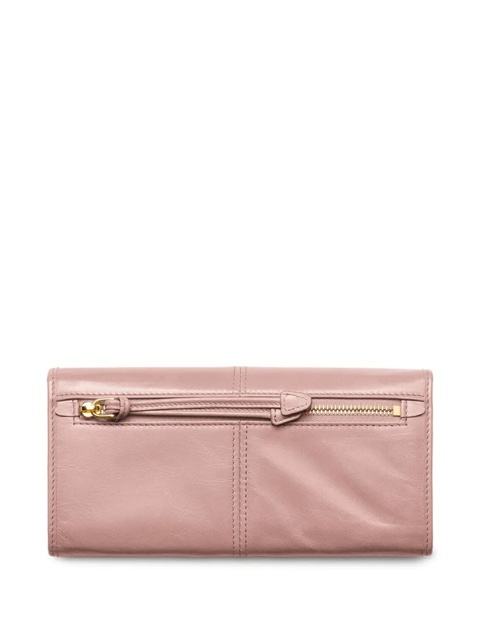 Prada large triangle-logo wallet - Pink - zdjęcie produktu nr 2