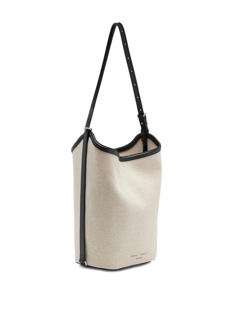 Proenza Schouler Brant Linen bucket bag - Neutrals - zdjęcie produktu nr 2