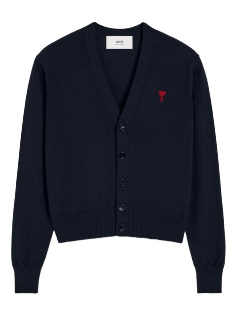 AMI Paris Ami de Coeur cardigan - Blue - zdjęcie produktu nr 1