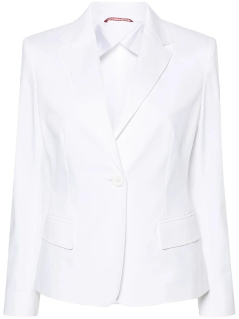 Max Mara Sarnico single-breasted blazer - White - zdjęcie produktu nr 1