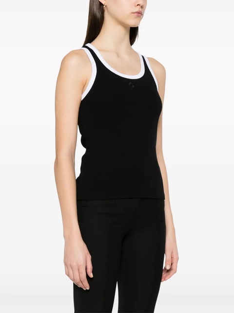 Maje clover-motif tank top - Black - zdjęcie produktu nr 1