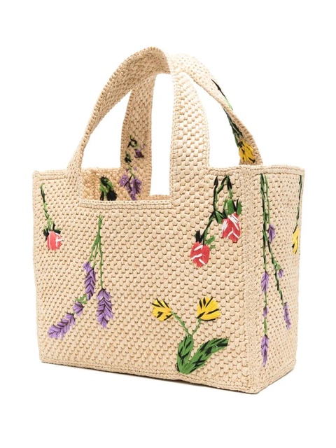 LOEWE small Loewe Font tote bag - Neutrals - zdjęcie produktu nr 2