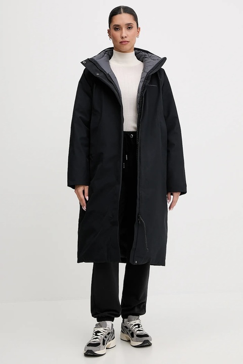 Colmar sweter wełniany damski kolor beżowy lekki z półgolfem 7907.2ZP - zdjęcie produktu nr 2