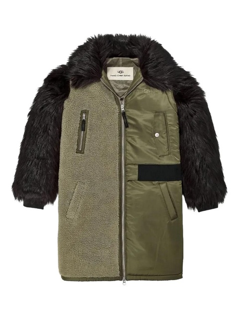 UGG x Feng Chen Wang panelled coat - Green - zdjęcie produktu nr 1