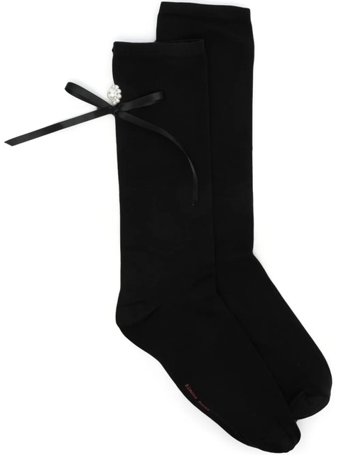 Simone Rocha pearl-embellished socks - Black - zdjęcie produktu nr 1