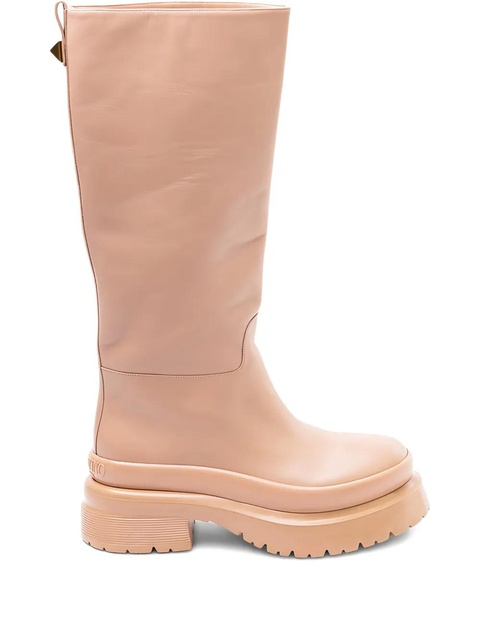 Valentino Garavani platform-sole boots - Neutrals - zdjęcie produktu nr 1