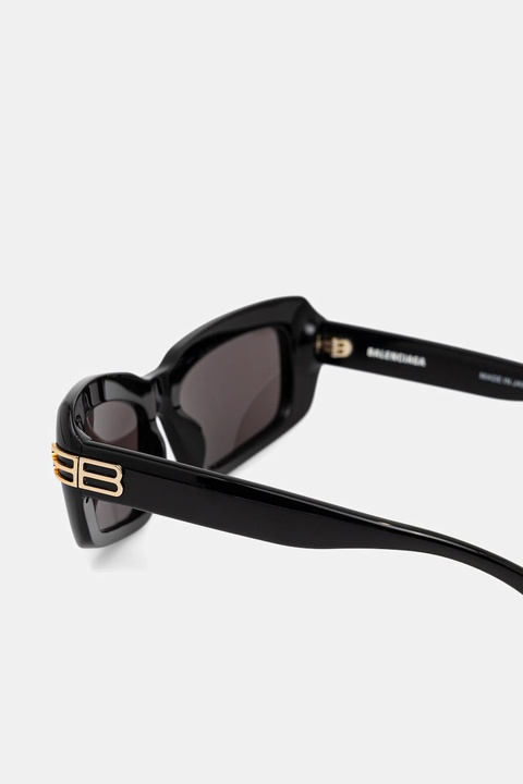 Balenciaga okulary przeciwsłoneczne damskie kolor czarny BB0432S - zdjęcie produktu nr 2