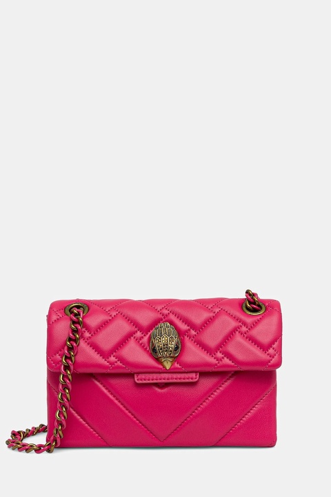 Kurt Geiger London torebka skórzana MINI KENSINGTON kolor różowy 5017357109 - zdjęcie produktu nr 1