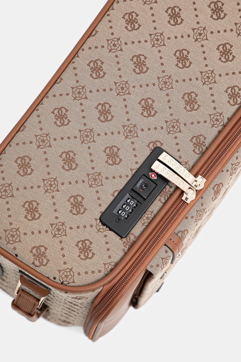 Guess walizka NEDA SMALL kolor beżowy TWJP96 54983 - zdjęcie produktu nr 2