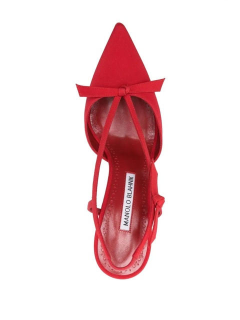 Manolo Blahnik Corintia 90mm pumps - Red - zdjęcie produktu nr 2