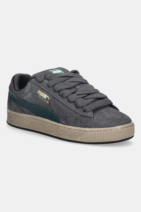 Puma sneakersy skórzane Suede XL kolor szary 395205 - zdjęcie produktu nr 1