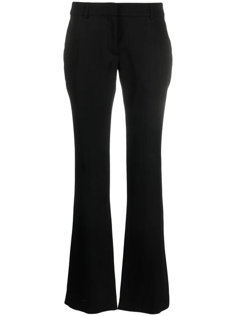 Acne Studios low-rise flared trousers - Black - zdjęcie produktu nr 1