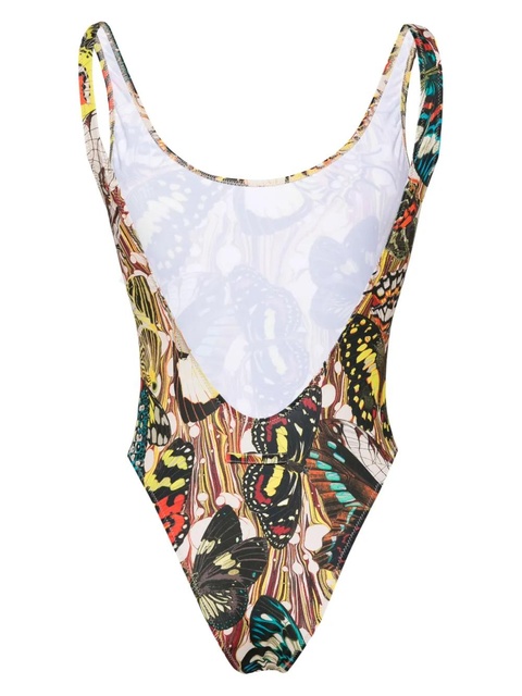 Jean Paul Gaultier Butterfly-print swimsuit - Neutrals - zdjęcie produktu nr 2