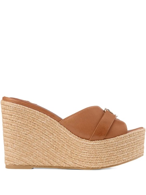 Jimmy Choo 100mm Leda espadrilles - Brown - zdjęcie produktu nr 1