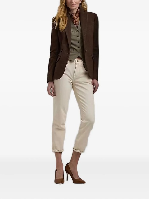 Lauren Ralph Lauren checked button-fastening waistcoat - Green - zdjęcie produktu nr 2