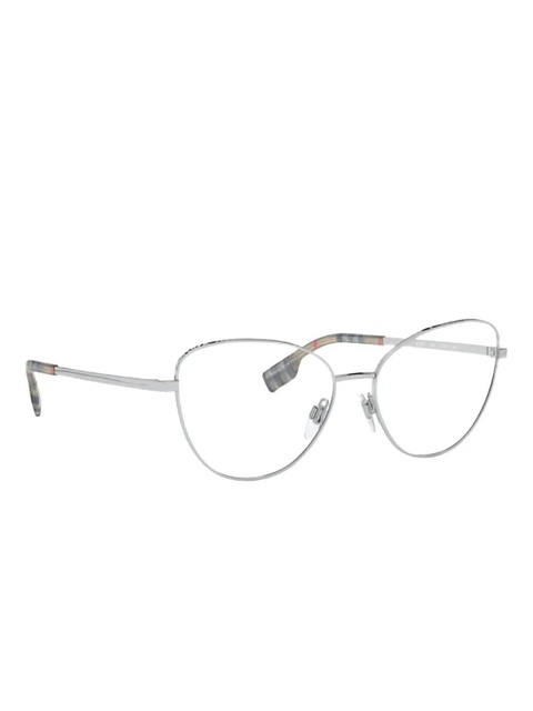Burberry Eyewear cat-eye frame glasses - Silver - zdjęcie produktu nr 2