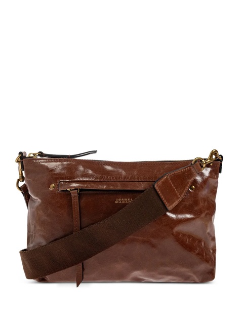 ISABEL MARANT Nessah leather zip-fastening bag - Brown - zdjęcie produktu nr 1