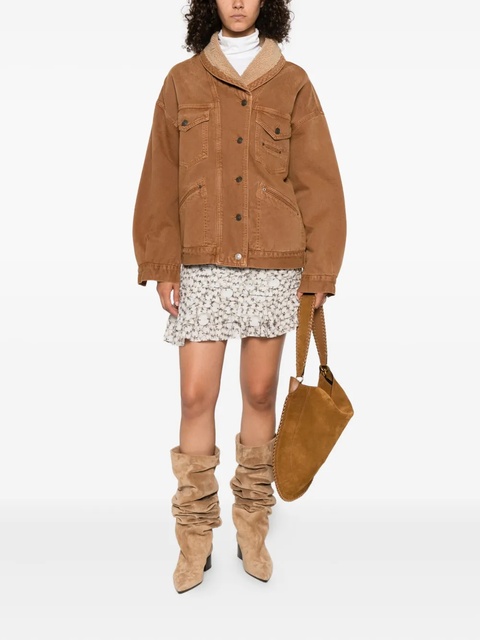 ISABEL MARANT Pimia denim jacket - Brown - zdjęcie produktu nr 2