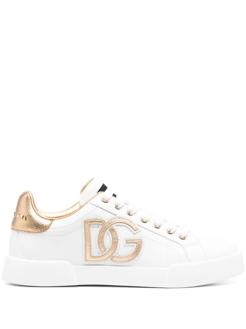 Dolce & Gabbana DG logo-patch sneakers - White - zdjęcie produktu nr 1