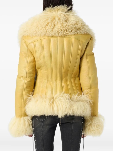 Blumarine snap-button fastening jacket - Yellow - zdjęcie produktu nr 2