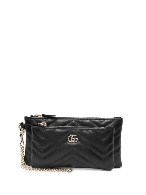 Gucci quilted chain clutch bag - Black - zdjęcie produktu nr 1