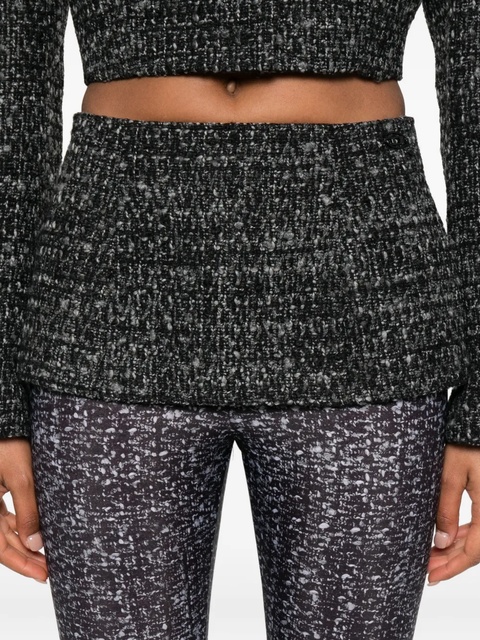 Diesel textured-panelled leggings - Grey - zdjęcie produktu nr 2