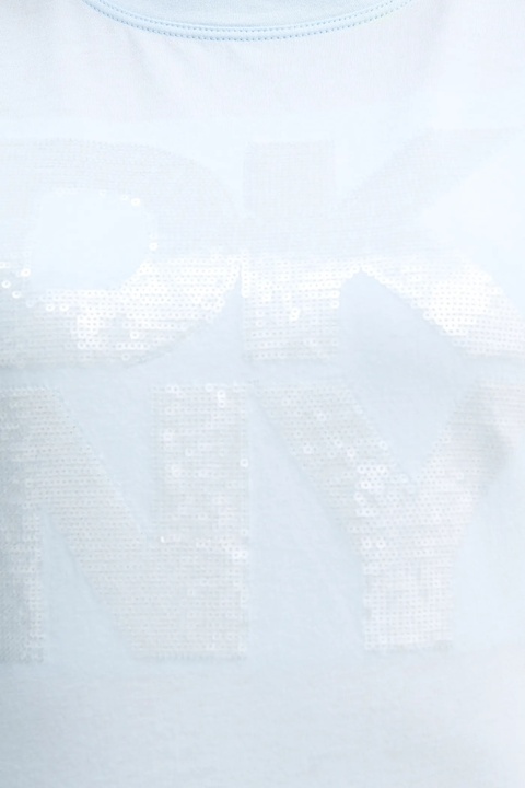 Dkny t-shirt damski kolor niebieski DJ6T1684 - zdjęcie produktu nr 2