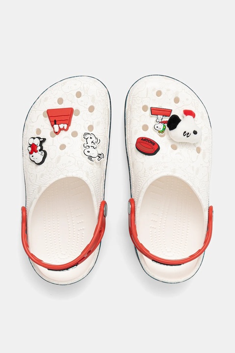 Crocs klapki Classic Peanuts Clog kolor multicolor 211124 - zdjęcie produktu nr 1