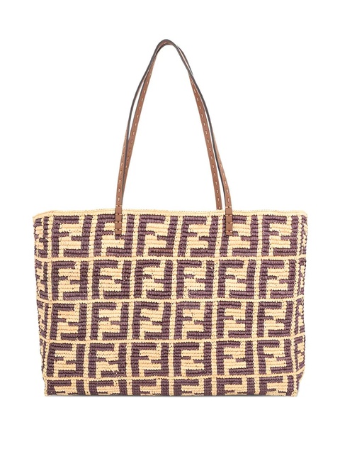 FENDI large crochet tote bag - Neutrals - zdjęcie produktu nr 1