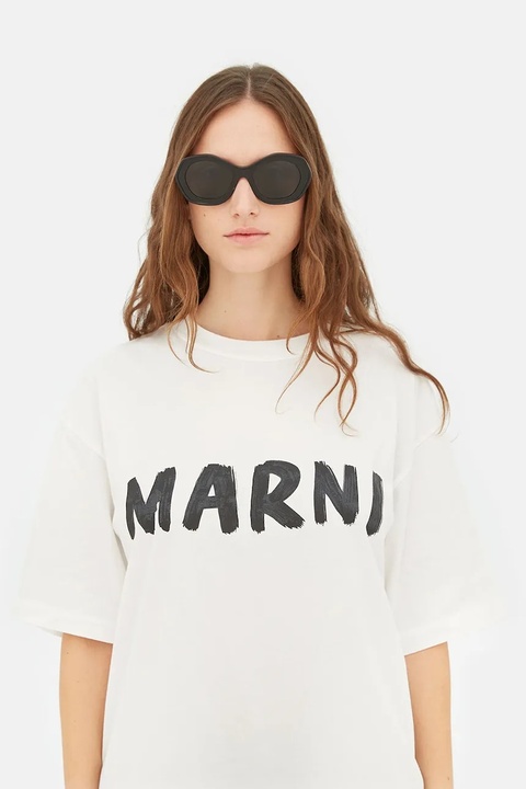 Marni okulary przeciwsłoneczne Ulawun Vulcano Black damskie kolor czarny EYMRN00024.001.J5B - zdjęcie produktu nr 1
