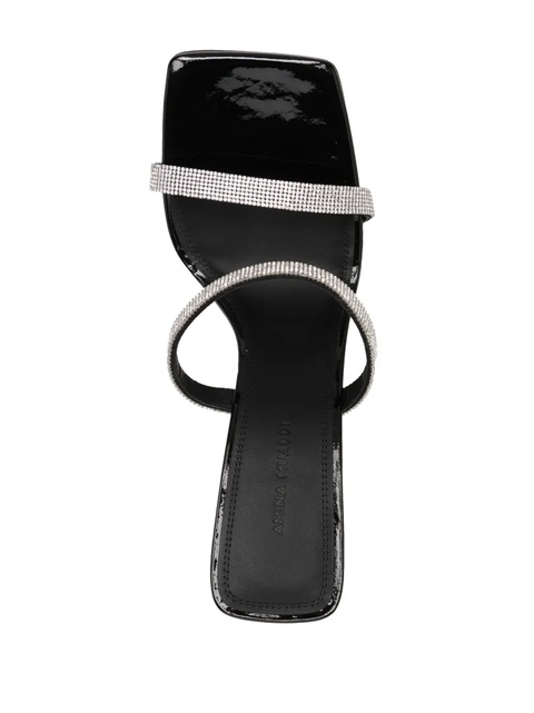 Amina Muaddi 100mm Rih sandals - Black - zdjęcie produktu nr 2