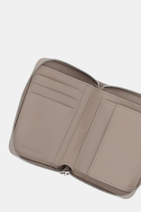 Marc O'Polo portfel skórzany damski kolor beżowy 5000009091 - zdjęcie produktu nr 2