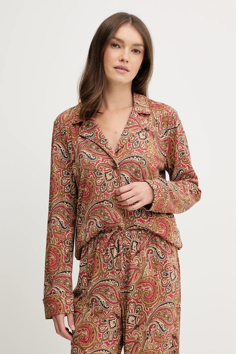 Lauren Ralph Lauren piżama damska kolor czerwony ILN92467F - zdjęcie produktu nr 2