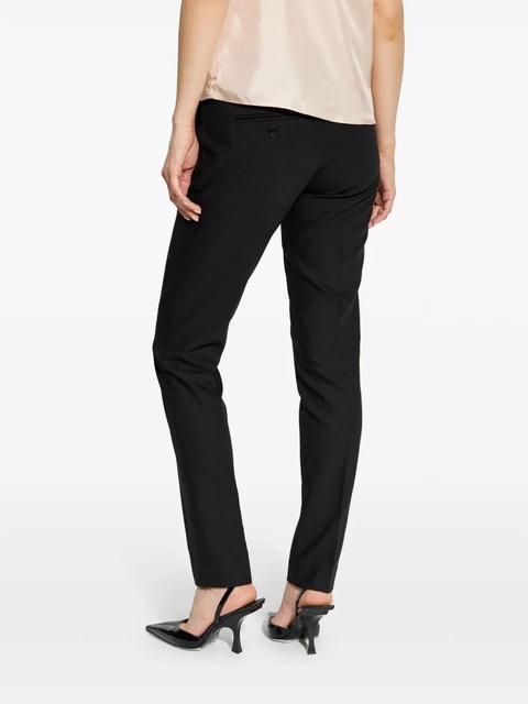 Zadig&Voltaire logo embellished mid-rise skinny trousers - Black - zdjęcie produktu nr 2