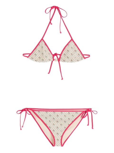 Valentino Garavani Gelatini-print bikini - Neutrals - zdjęcie produktu nr 1
