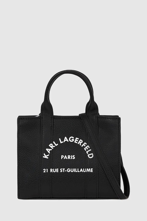 Karl Lagerfeld torebka kolor czarny A4W30266 - zdjęcie produktu nr 1