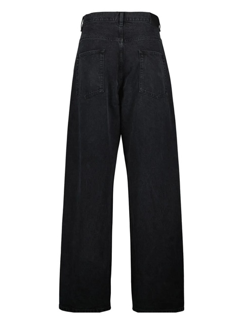 Saint Laurent cotton straight jeans - Black - zdjęcie produktu nr 2