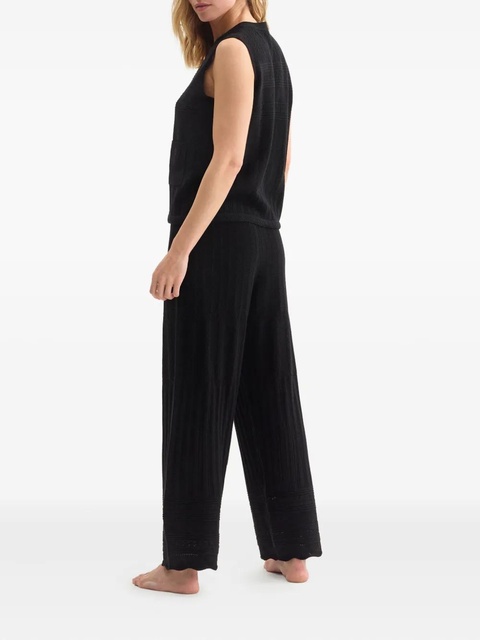 ERES buttoned knitted vest - Black - zdjęcie produktu nr 2