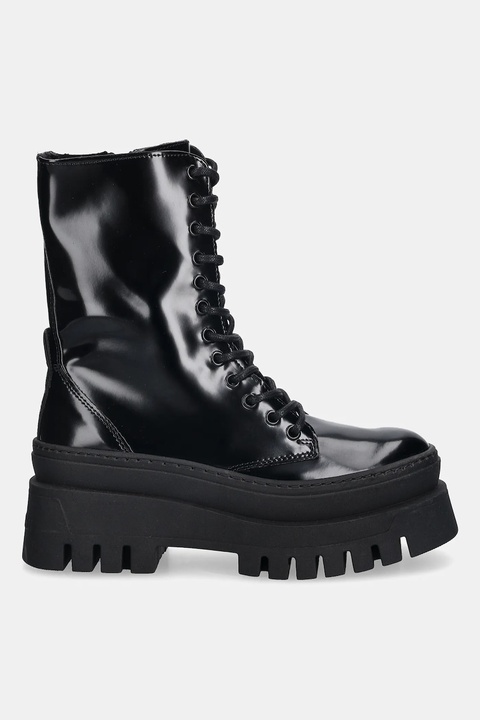 Steve Madden workery Coast damskie kolor czarny na platformie 11002681 - zdjęcie produktu nr 1