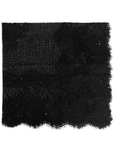 Dolce & Gabbana lace scarf - Black - zdjęcie produktu nr 1