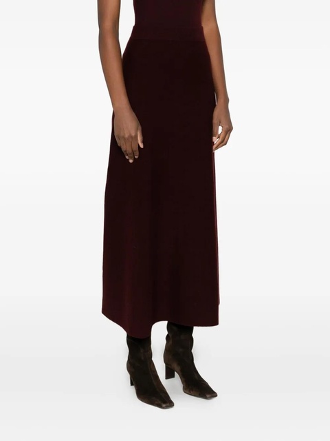 Max Mara Giberna knitted maxi skirt - Red - zdjęcie produktu nr 2