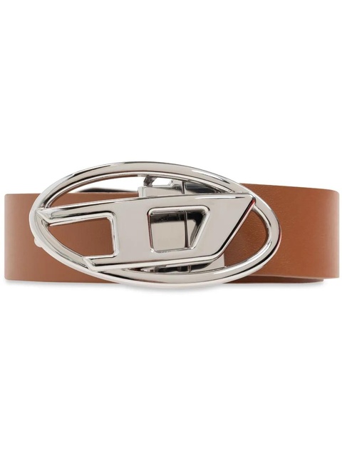 Diesel B-1dr leather belt - Brown - zdjęcie produktu nr 1