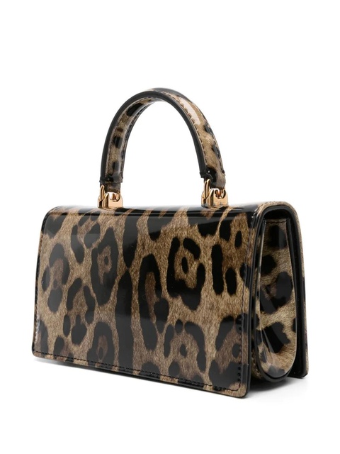 Dolce & Gabbana DG Girls leopard-print crossbody bag - Brown - zdjęcie produktu nr 2