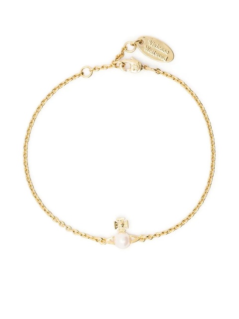 Vivienne Westwood Orb-embellished chain bracelet - Gold - zdjęcie produktu nr 1