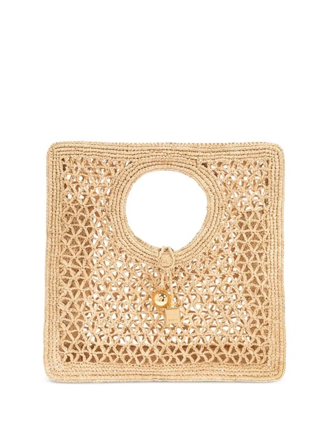 Jacquemus small The Spiaggia square bag - Neutrals - zdjęcie produktu nr 1