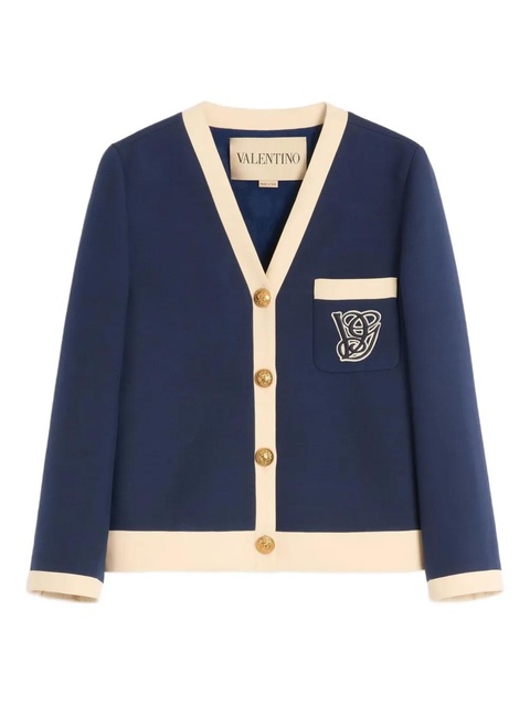 Valentino Garavani two-tone jacket - Blue - zdjęcie produktu nr 1