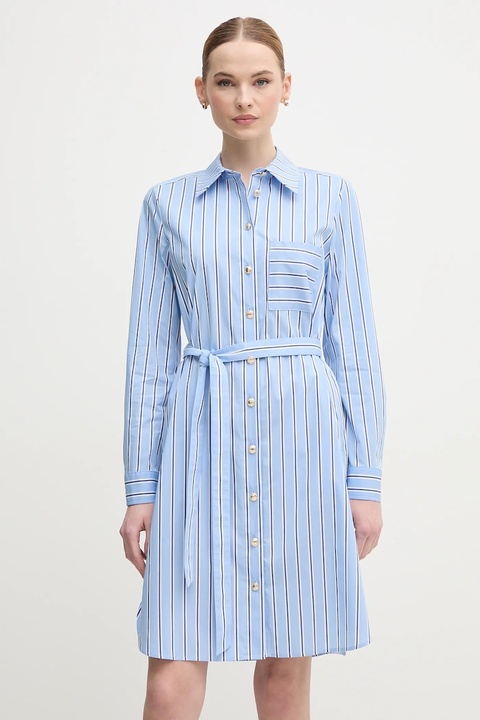 Marc Aurel sukienka kolor niebieski mini rozkloszowana 6525-2000-24780 - zdjęcie produktu nr 1