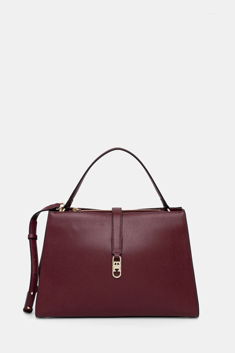 Tommy Hilfiger torebka kolor bordowy AW0AW17724 - zdjęcie produktu nr 1